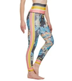 Onzie Graphic High Waisted 7/8 Yoga Leggings South Beach