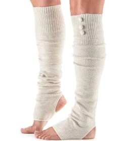 Toesox Rae Open Heel Knee Socks