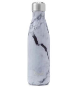 S'well White Marble 17oz Stainless Steel Water Bottle