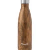 S'well Teakwood 17oz Stainless Steel Water Bottle