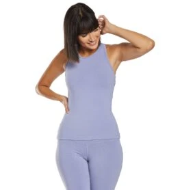 Hard Tail Open Back Support Tank Top Aster