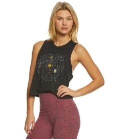 Everyday Yoga Planetarium Tank Black