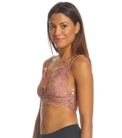 Free People Adella Bralette Rose