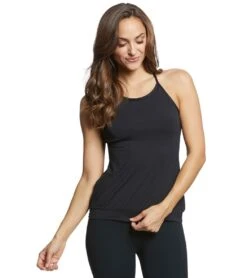 Everyday Yoga Fit + Flow Support Tank Black