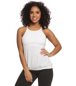 Everyday Yoga Fit + Flow Support Tank White