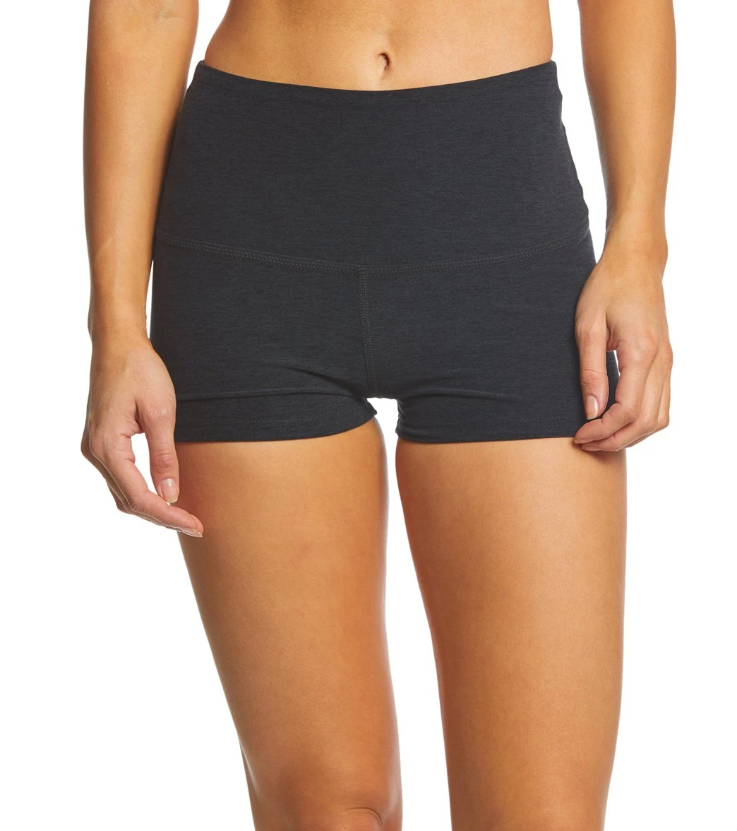 Beyond Yoga Spacedye Circuit High Waisted Short Shorts Darkest Night - Image 4