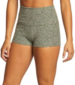 Beyond Yoga Spacedye Circuit High Waisted Short Shorts Jungle Palm Rainwash