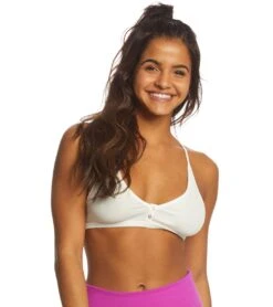 Free People Connor Rib Bralette Ivory