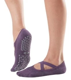 Tavi Chloe Barre Grip Socks Lavender
