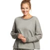 Beyond Yoga Lasso Tie Cropped Pullover
