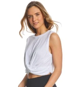 Free People Movement Undertow Tank White