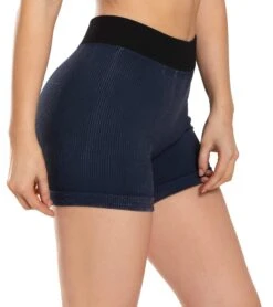 Free People Movement Seamless Shorts Navy