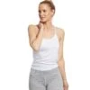 Beyond Yoga Slink It Over Yoga Tank White