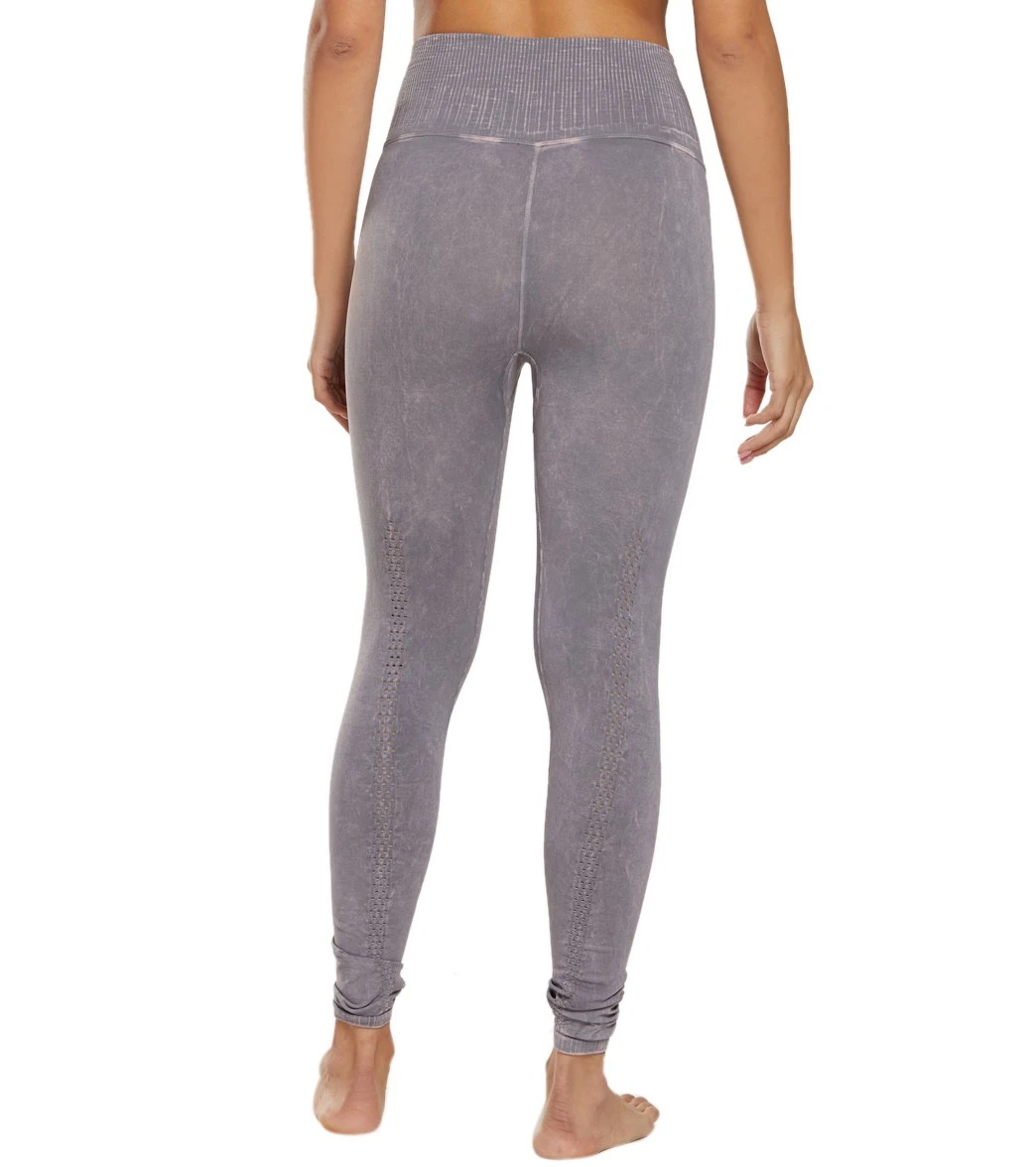Free People High Waisted Shanti Yoga Leggings Light Purple - Image 2
