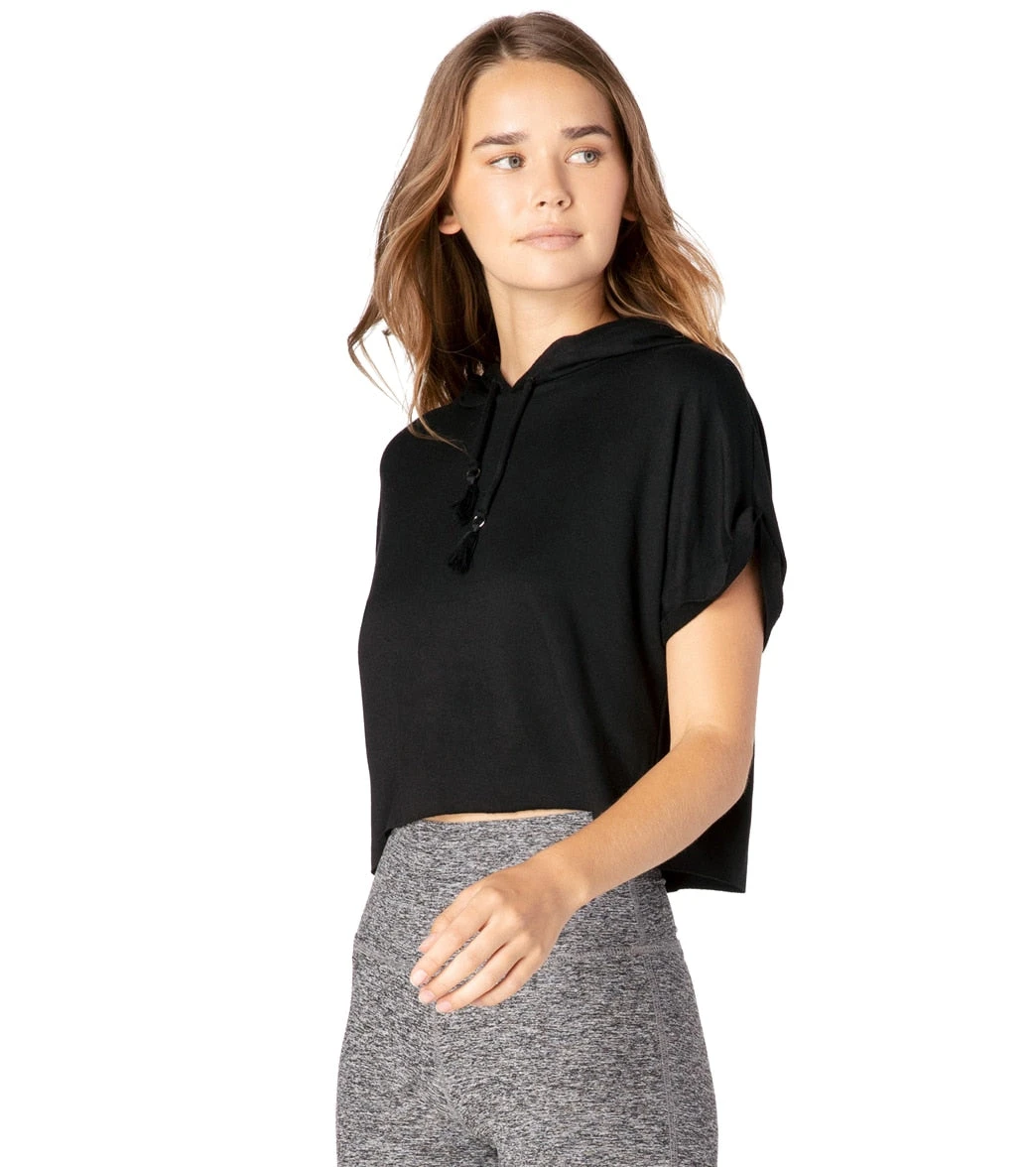 Beyond Yoga Good Start Cropped Yoga Hoodie - Image 8