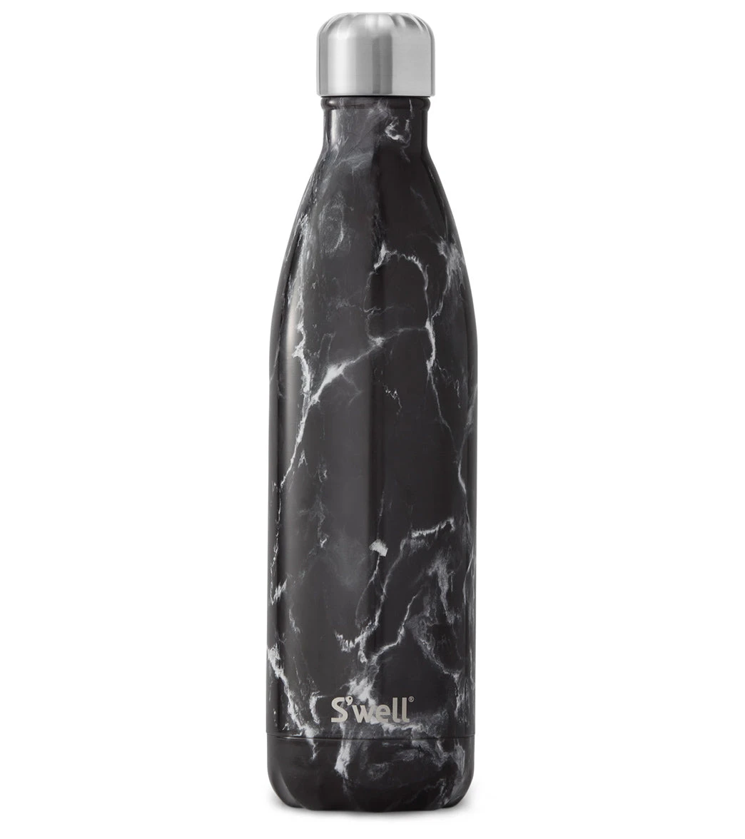 S'well Black Marble 25 Oz Stainless Steel Water Bottle