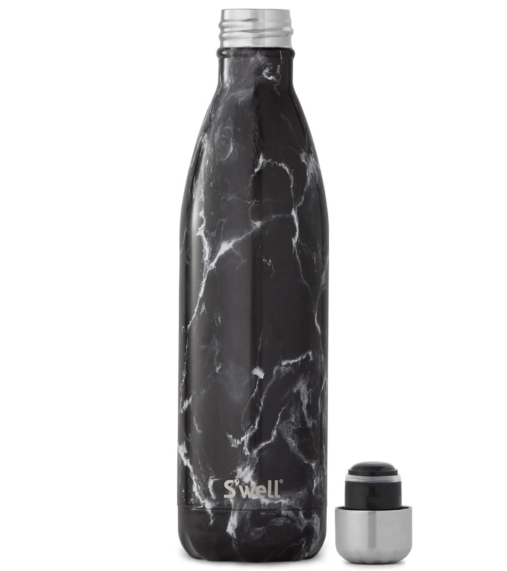 S'well Black Marble 25 Oz Stainless Steel Water Bottle - Image 2