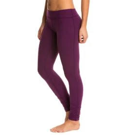 Beyond Yoga Women's Essential Gathered Yoga Leggings Imperial Violet