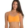 Beyond Yoga Multicross Yoga Sports Bra Bright Papaya