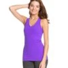 Beyond Yoga Long And Lean Tank Top Electric Violet