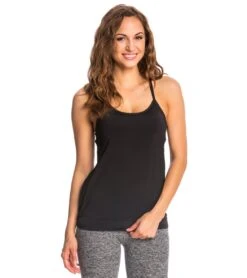 Beyond Yoga Mesh Back Yoga Tank Black