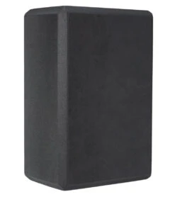 Halfmoon 4" Foam Yoga Block Charcoal
