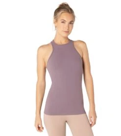 Beyond Yoga Supplex Under Lock And Keyhole Yoga Tank Top Wild Orchid
