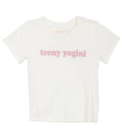 Spiritual Gangster Toddler Girls Teeny Yogini Tee