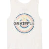 Spiritual Gangster Kids Girls Grateful Muscle Tank Cream