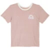 Spiritual Gangster Kids Girls Sunkissed Tee Pink