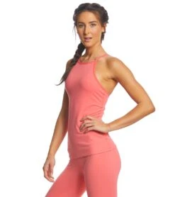 Beyond Yoga Open Back Yoga Tank Top Heatwave