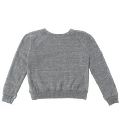 Spiritual Gangster Kids Varsity BF Yoga Sweatshirt Heather Grey