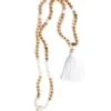 Mala Collective Mala Inviting Clarity Japa Mala Necklace