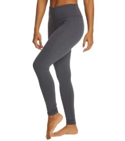 Balance Collection Basic High Waisted Yoga Leggings Ombre Blue
