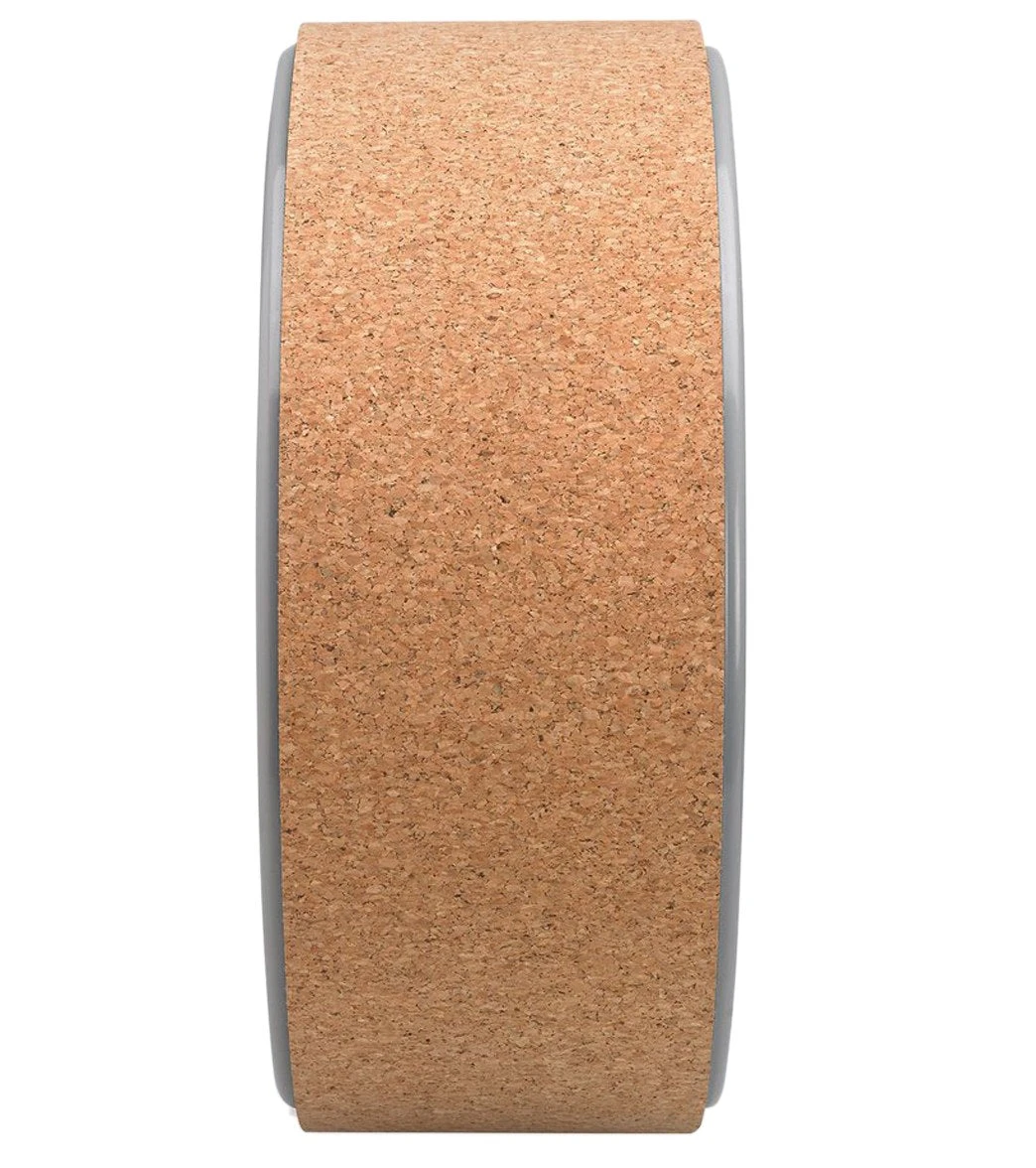 Gaiam Cork Yoga Wheel Brown