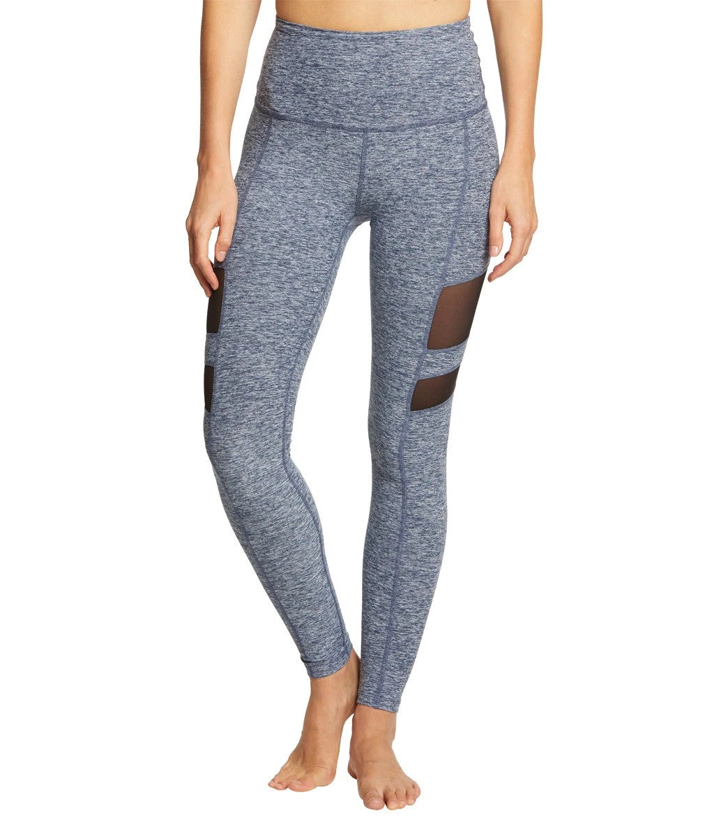 Beyond Yoga Spacedye Rise Above Yoga Leggings White/Outlaw Navy