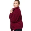 Onzie Teddy Jacket Burgundy