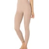 Beyond Yoga Heather Rib High Waisted 7/8 Yoga Leggings Desert Suede Heather