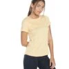 Marika Starter Short Sleeve Yoga Tee Heather Artisan'S Gold