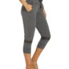 Marika Eva Capri Yoga Joggers Heather Black