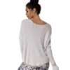 Onzie Raglan Yoga Pullover Oatmeal