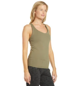 PrAna Everyday Support Yoga Top Rye Green