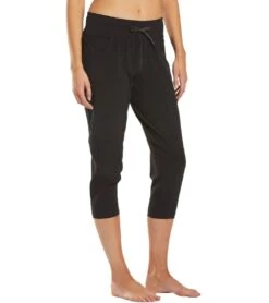 PrAna Leonora Yoga Capris Black