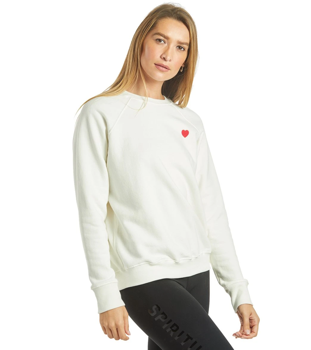 Spiritual Gangster Love Self Classic Crew Sweatshirt - Image 3