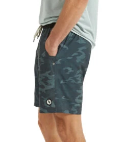 Vuori Men's Kore Yoga Shorts Patina Watercolor Camo