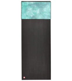 Manduka EQua Yoga Hand Towel Camo Green Tie Dye