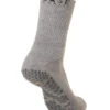 BASE 33 Unisex Crew Yoga Socks Grey