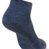 BASE 33 Unisex Low Rise Yoga Socks Navy