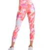 DYI Printed Signature 7/8 Yoga Leggings Stellar Dye