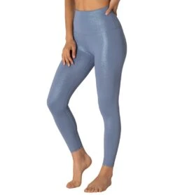 Beyond Yoga Twinkle High Waisted 7/8 Yoga Leggings Serene Blue/Blue Dizzy Twinkle